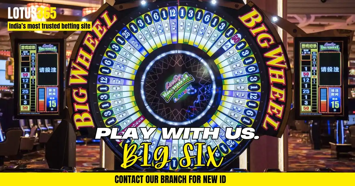 How to place a Big 6 bet in a casino